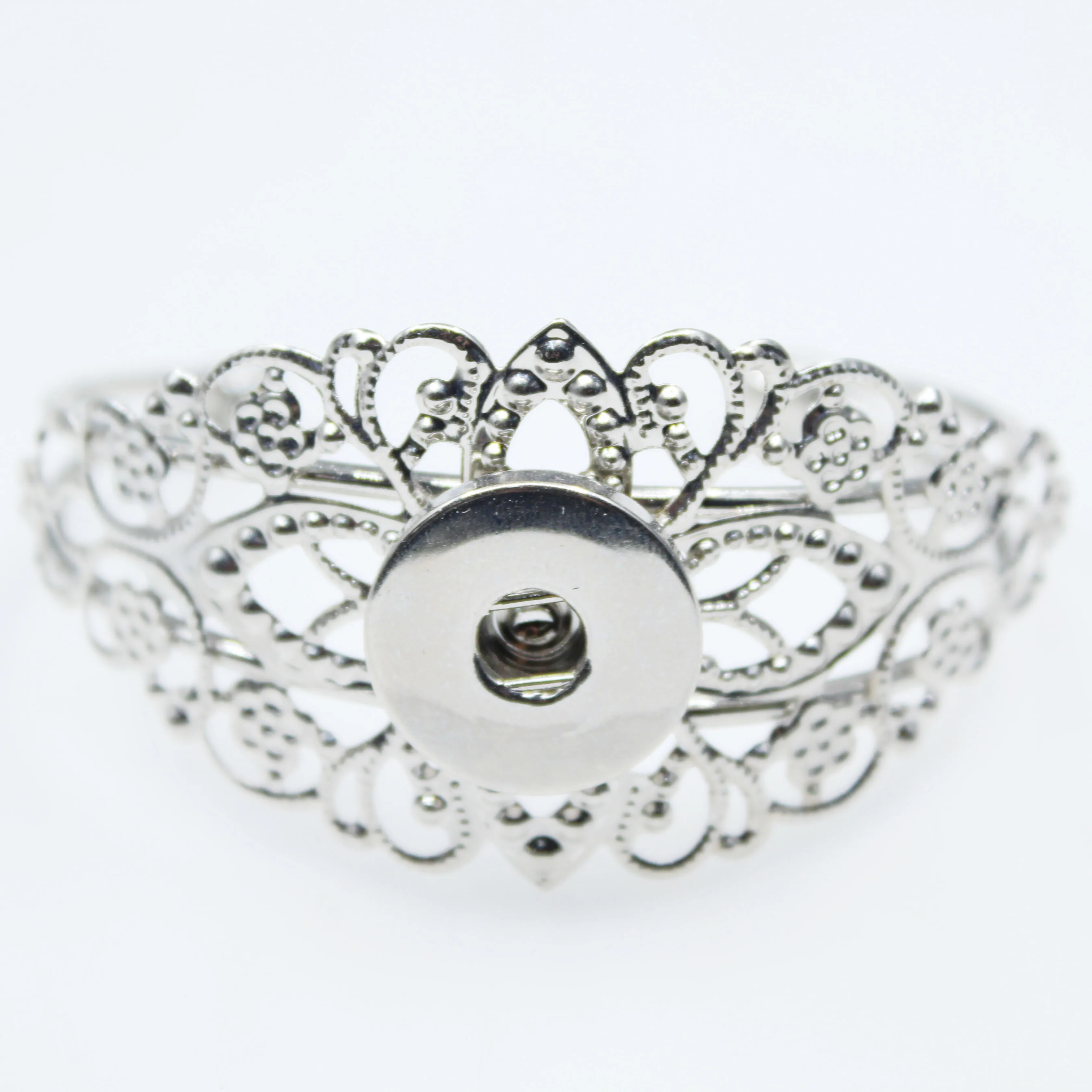 

Hot selling 3pcs snap button bangles charms alloy snap bracelets fit 18mm button jewelry