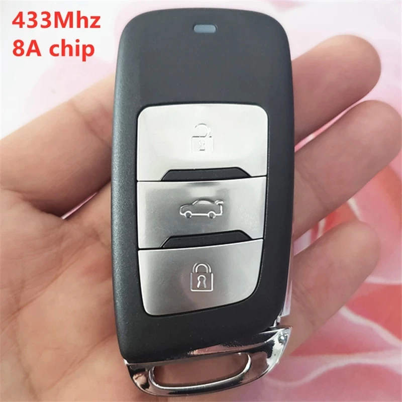 Llave de coche Original sin llave para CHANGAN CS85 CS35 CS95 CS75 llave remota inteligente 433Mhz con Chip HITAG AES/4A 8A