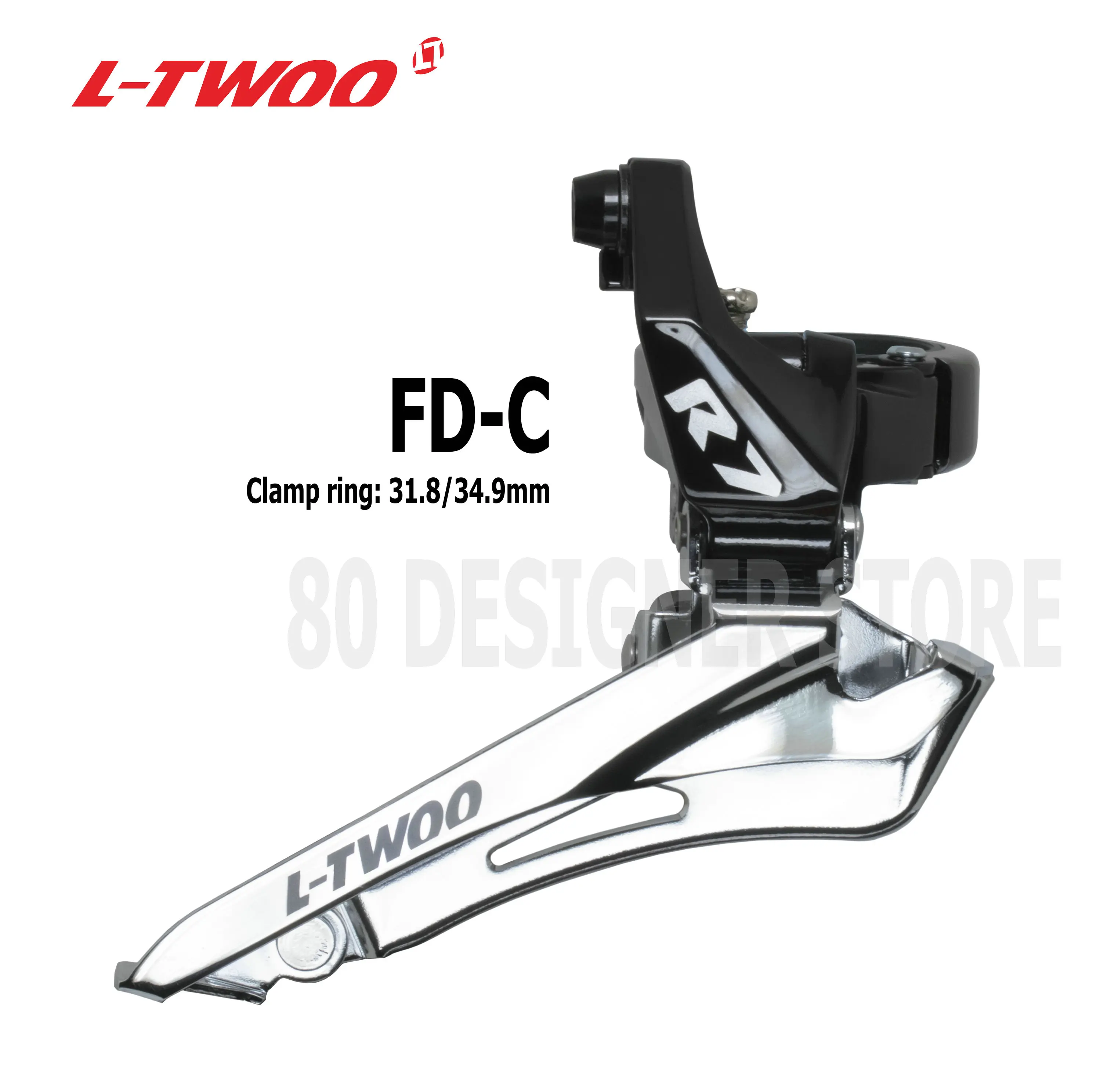 LTWOO R7 2x10 A7 2S shifter R7 front derailleur A7 shifter compatible with folding bike, flat handlebar road bike view 5