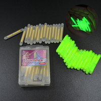 15PCS Firefly Fluorescent Rod Light Fishing Floating Rod Light 38MM Luminous Rod Outdoor Fishing Fluorescent Rod Light