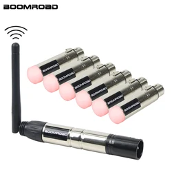 2.4G Wireless Dmx Controller 3pins XLR DMX512 Transmitter Receiver For Professional Stage Effect Light Equipment