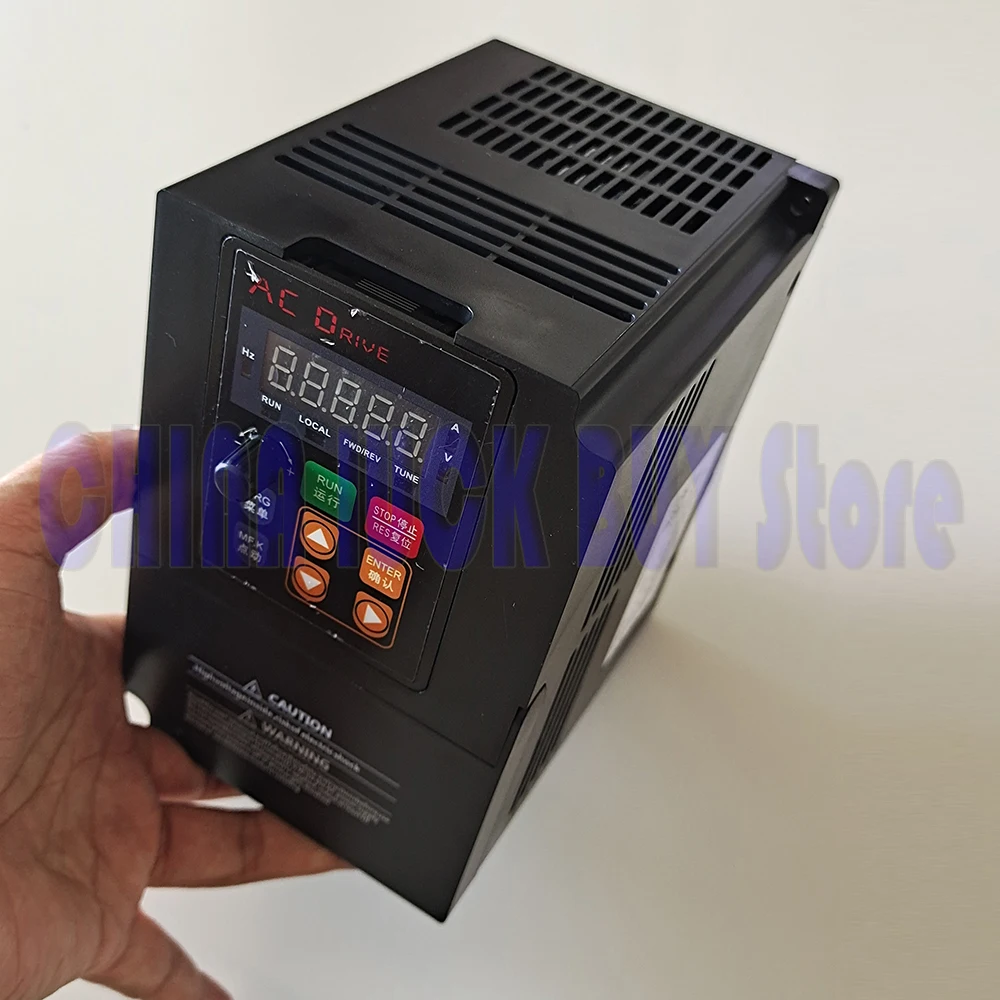 2.2KW 380V 3 Phase Input VFD Frequency 50/60Hz Inverter 3 Phase Triphase Output Motor Speed Control Frequency Drive Converter