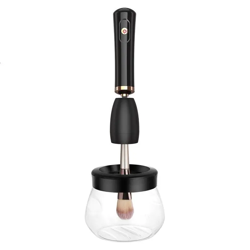 ประเภท C ชาร์จแต่งหน้าแปรงทำความสะอาดเครื่องมัลติฟังก์ชั่นซิลิโคน Maquillaje Femme Fast ซักผ้าและอบแห้งอัตโนมัติ Spinner