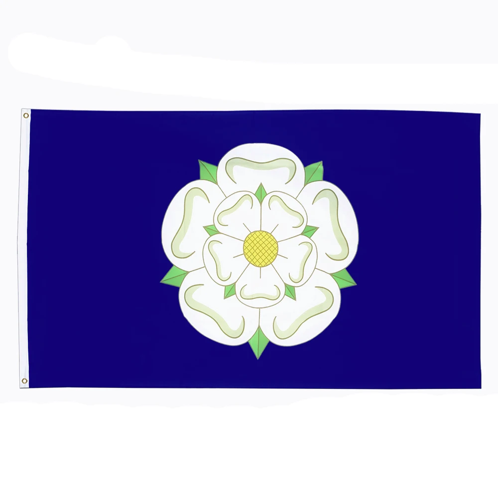 YORKSHIRE (NEW) COUNTY Flag 3x5FT banner 100D 150X90CM Polyester brass grommets custom flag