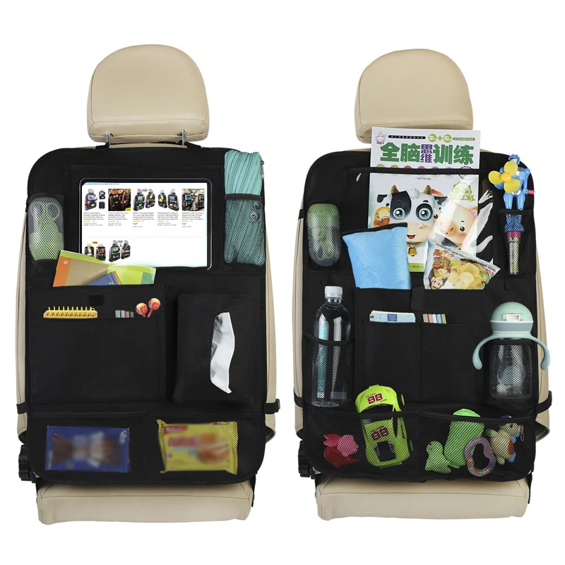 

Universal Car Seat Back Organizer Multi-Pocket Storage Bag Tablet Holder Automobiles Interior Accessory Stowing Tidying