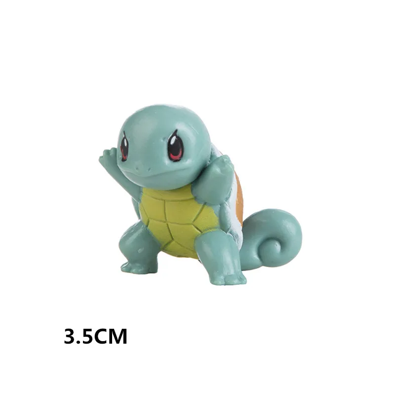 Neue 3-8CM Pokemon Hot Cartoons Film Anime Figur Pikachu Vulpix Eevee Venusaur Sammlung Pet Action Modell Spielzeug geschenke – Detail 13
