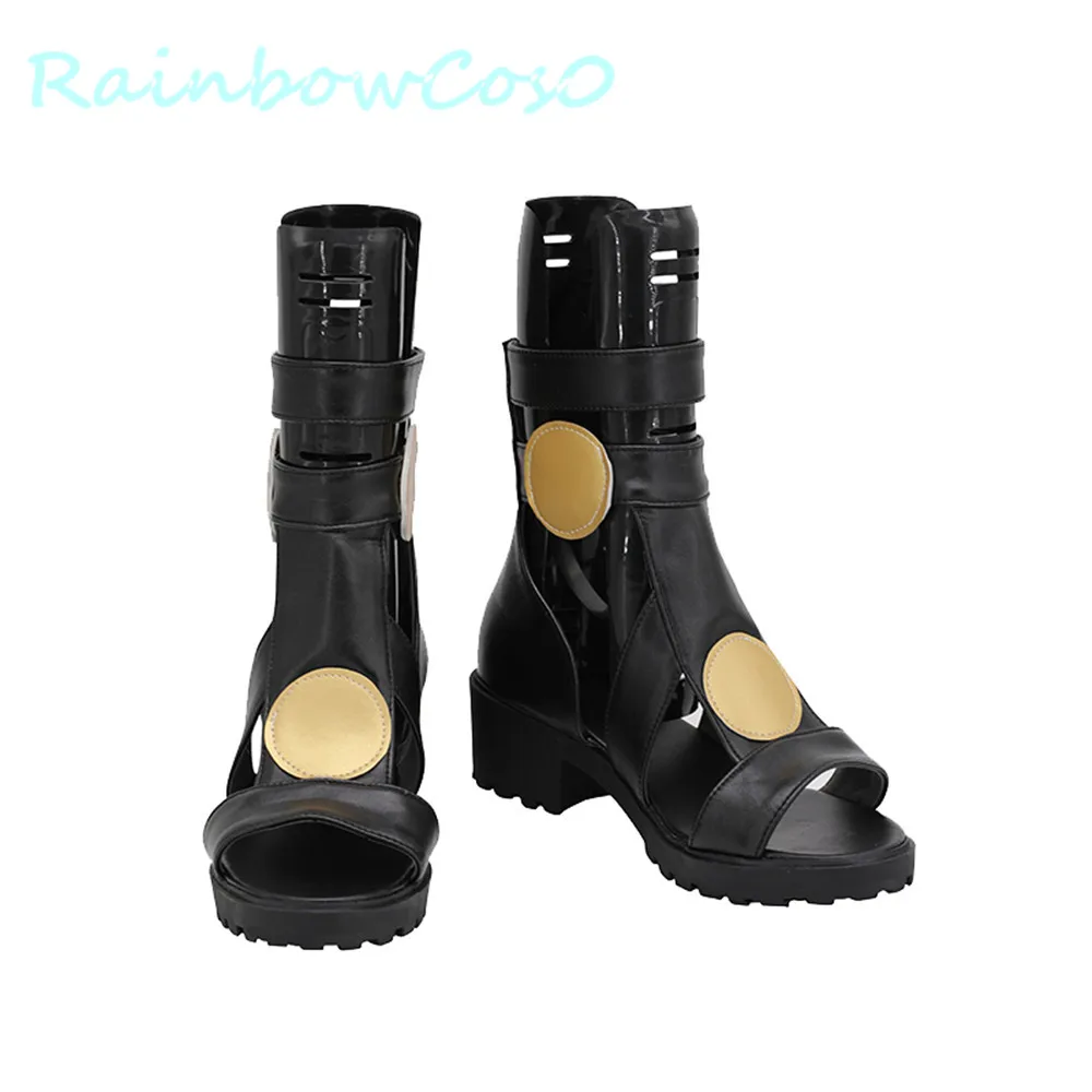 Chaussures de Cosplay Kira Yoshikage de jojo's Bizarre Adventure, bottes arc-en-ciel cos0 Game, noël Anime Halloween W1078