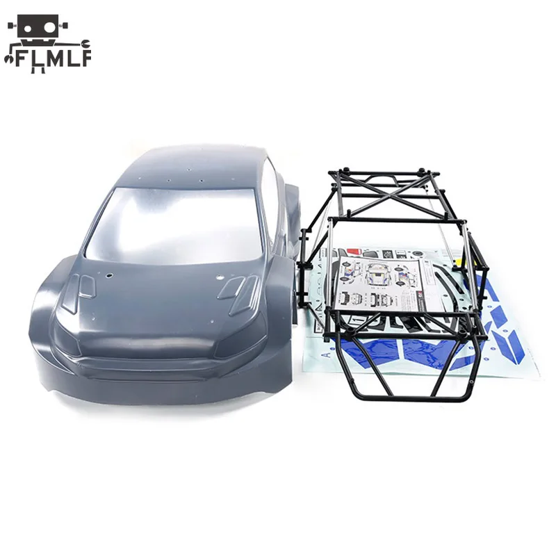 Plastic Car Shell with Roll Cage Kit Fit 1/5 ROFUN ROVAN RF5 RACING WRC 4WD Rally TOYS PARTS