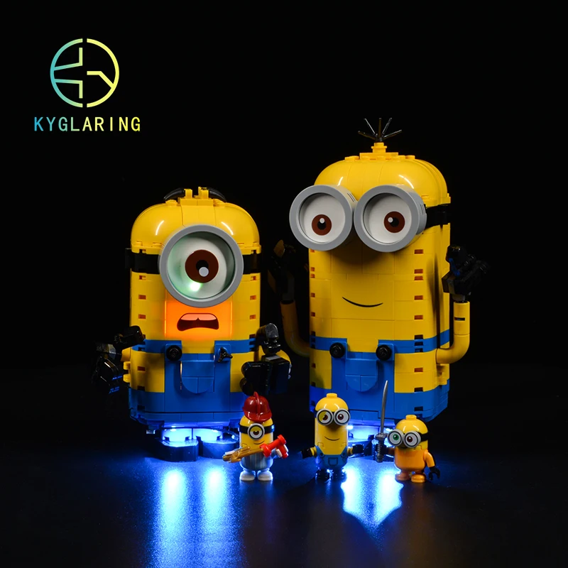 

Kyglaring Led Lighting Set DIY Toys For 75551 Stewart Kevin Suit Building Blocks