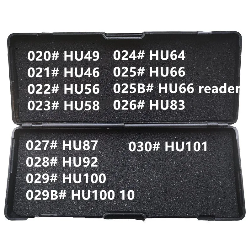 31-43 LiShi 2 en 1 HU100R HU162T9 HU162T10 HU39 HON58R HON66 HON70 HYN11 HY15 HYN7R HY16 HY17 herramientas de cerrajero para todo tipo