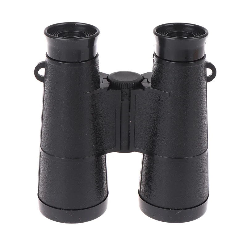 6X35 Black Plastic Camping Binoculars Children Kids Toys Outdoor Telescope Supplies