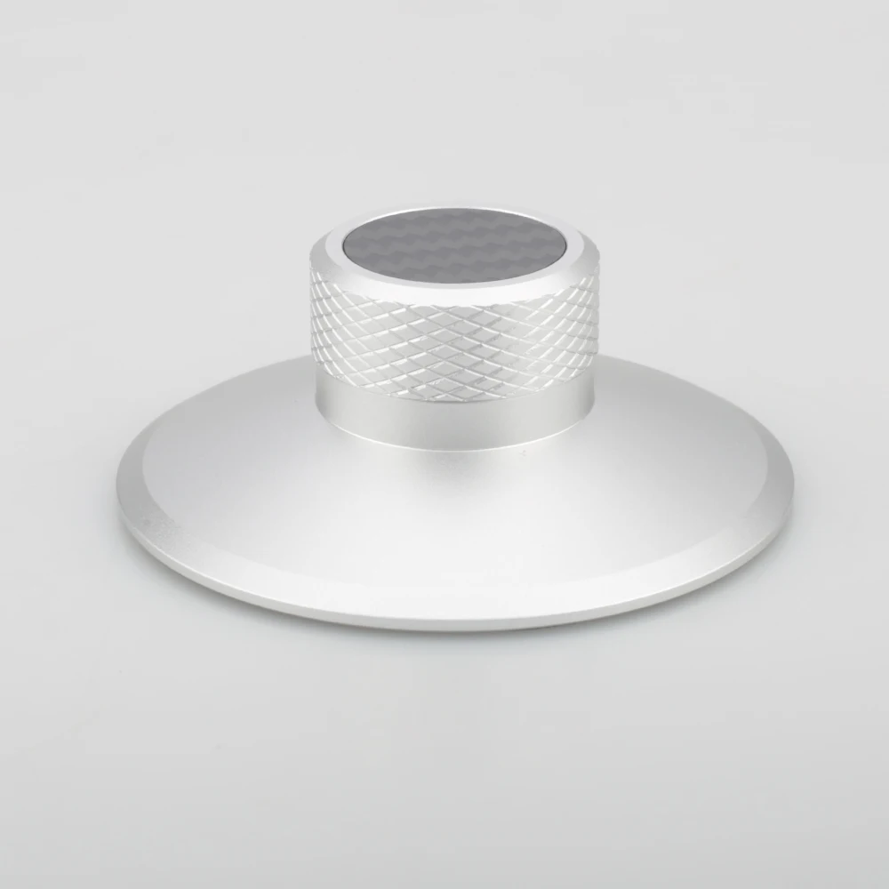 Record di peso morsetto stabilizzatore a disco parte giradischi LP giradischi in vinile lettore CD altoparlante stabilizzatore a disco in metallo per vibrazioni nuovo