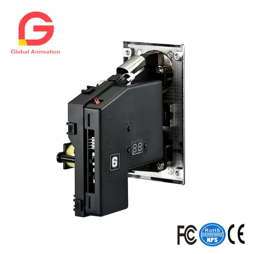 Multi Coin Mech Acceptor for Vending Machine, Coin Laundromat, Massage Chair, Arcade Jamma Video Game, CH-924