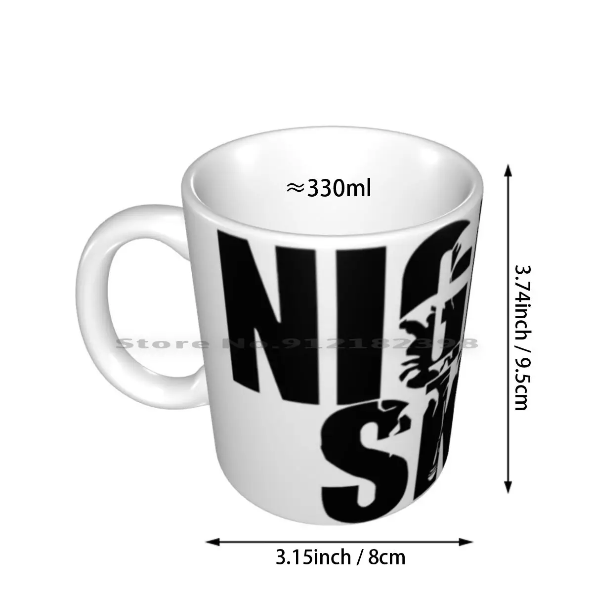 Night Skool Ent Ceramic Mugs Coffee Cups Milk Tea Mug Music Independent Band Hip Hop Brand Lifestyle Artist Creative Trending