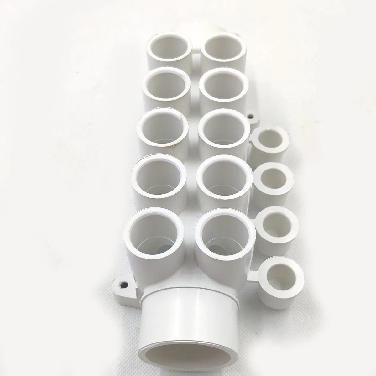 Wasserverteiler für Massagebadewannen, 1,5 Zoll Spa-Luftverteiler (10 Löcher), PVC-Material, robust und langlebig, Massagebadewannenzubehör