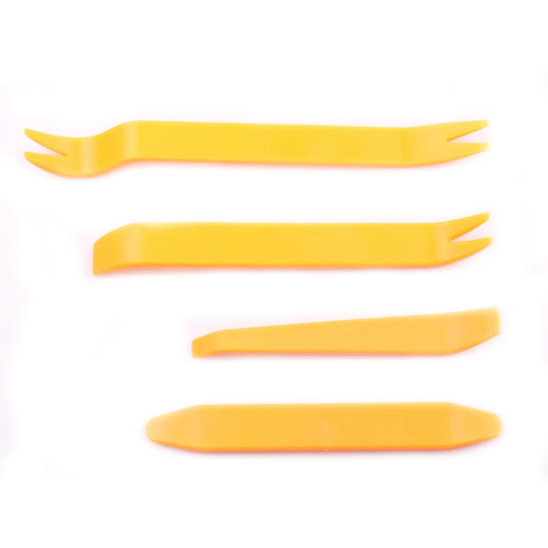 

4pcs New Auto Car Audio Door Clip Panel Trim Dash For CD DVD Radio Removal Pry Tool Set Car Panel Removal Refit Tools