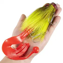 Bait Simulation Attractive Feather Steel Wire Water Mouse Fake Bait for Fishing Lover Bait