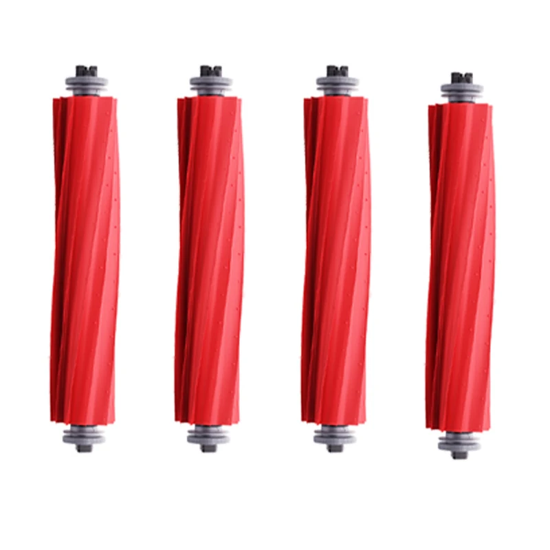 Rodillo Turbo central de cepillo principal de silicona para Xiaomi Roborock S7, aspiradora robótica, mopa, limpiador, accesorios para Robot