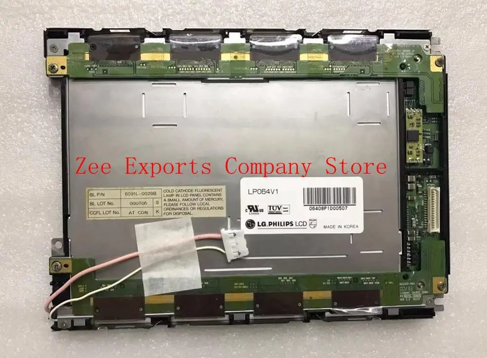 Original 6.4 Inch LP064V1 TFT 640*480 Industrial LCD Display Screen For LG