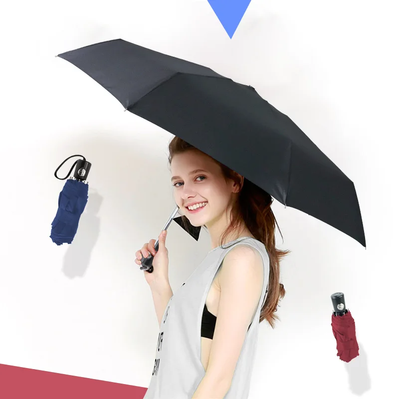 Automatic Mini Pocket Umbrella Small Travel Rain Women Kids Umbrella Parasol Portable Outdoor Waterproof Ultralight Men Umbrella