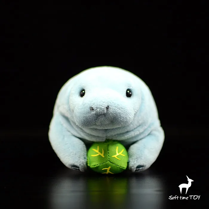 cute rare real life manatee sea cow sea slug animal plush toy doll children birthday gift 23cm high quality