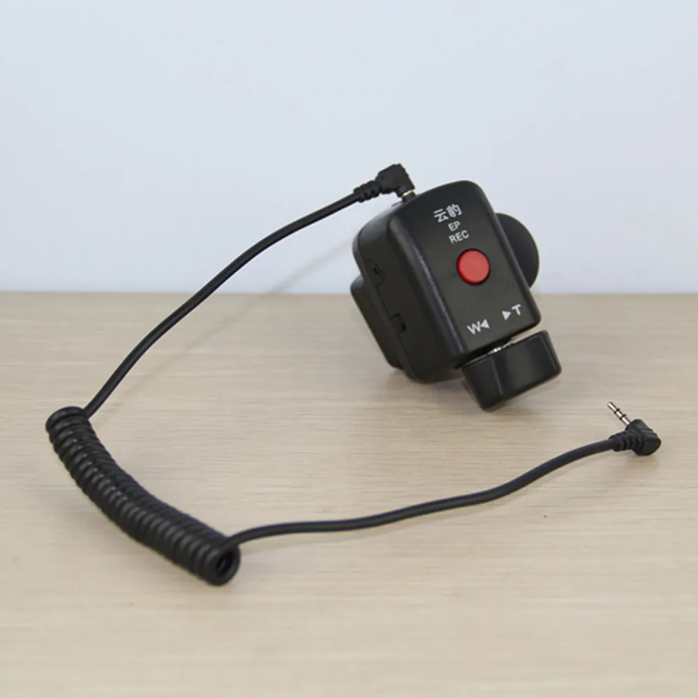 Новая видеокамера зум пульт дистанционного управления DV контроллер с пружинным кабелем 2,5 мм для Panasonic с интерфейсом LANC