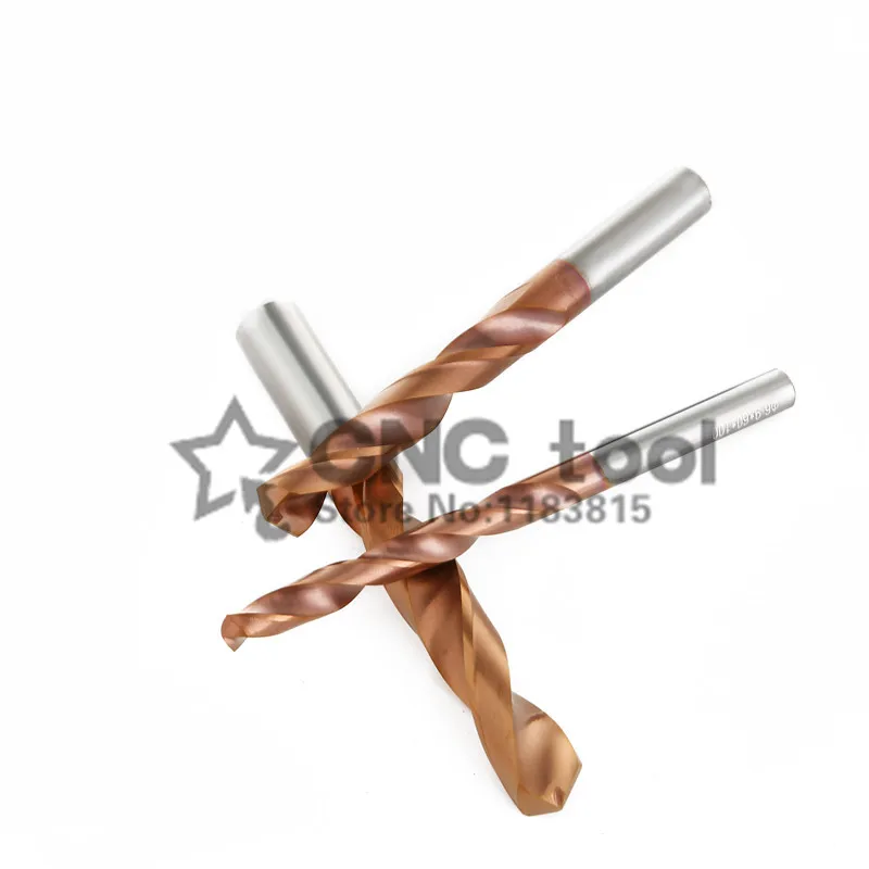 1.0mm-5.0mm x60 powłoka ze stopu węglika wiertła stal wolframowa Super twarde stal Twist Bit prosty uchwyt solidne wiertło monolityczne