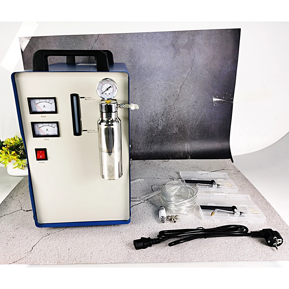 Flame Polishing Machine Acrylic Plexiglass Hydrogen Oxygen Welding Machine H260 Water Welder Jewelry Welding Machine