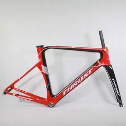 THRUST Carbon Bike Frame 48 50cm 52cm 54cm 56cm Road Frame Di2 700C Bicycle Frameset with Fork Seatpost Headset 2 Year Warranty