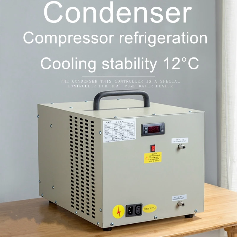 

Pure Dew Machine Industrial Condenser Water Chiller Compressor Type Refrigerator Cooling Water Than Air Cooler