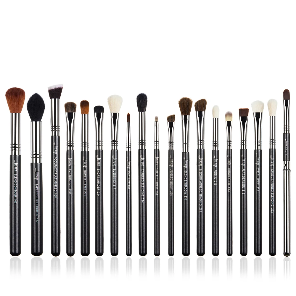 Jessup Brushes Synthetic Hair Professional Makeup-Brush-Set pinceaux maquillage Eyeliner Concealer Eyeshader Blending 14-19pcs