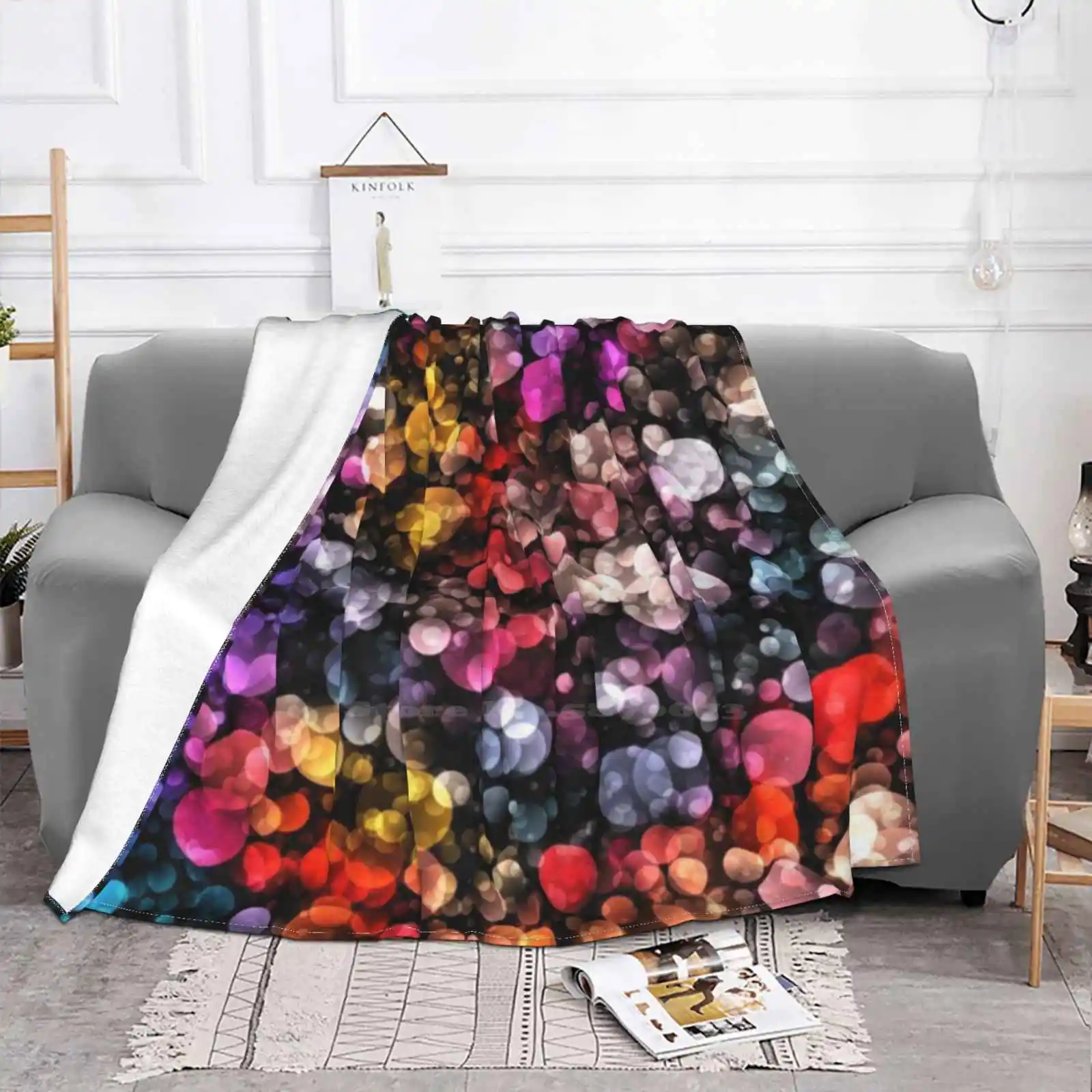 Colorful Circles Bokeh Background 10 Latest Super Soft Warm Light Thin Blanket Pattern Bokeh Abstract Luxury Bokeh Glam Glitter