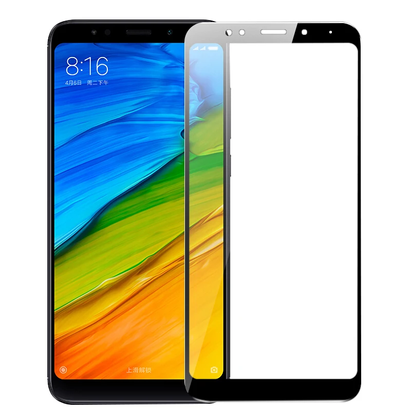 Coque de protection complète en verre trempé, Film protecteur d'écran, pour Xiaomi Mi A2 A2 A2 A2