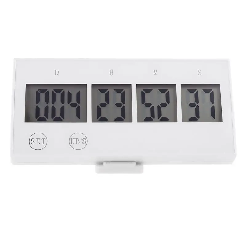 Digital Timer Countdown 999 Days Clock Touch Key LCD Large Screen Event Reminder Drop Shipping