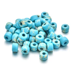 10pcs/lots Drum Handmade Stone DIY Glass Spacer Beads For DIY Bracelet Necklace Earring Jewelry Making Accessorie