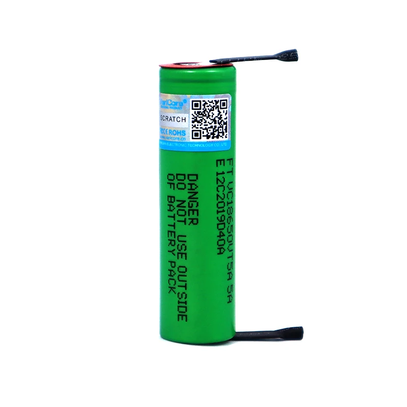 VariCore VTC5A 2600mAh 18650 bateria litowa 30A rozładowanie 18650VTC5 baterie + DIY nikiel arkusze