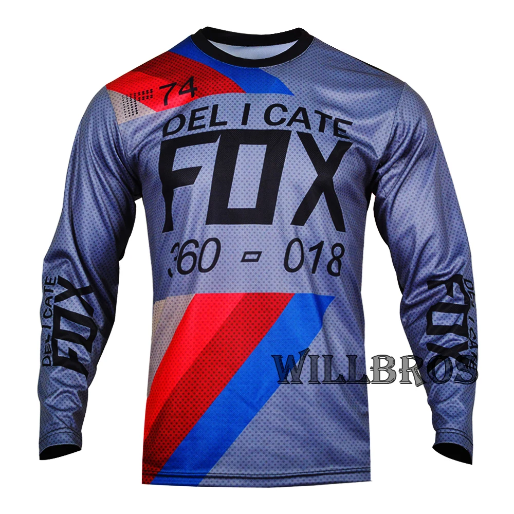 

Delicate Fox 360 Draftr Grey Men's Jersey ATV Bike Motocross Motorcycle Moto Dirt Offroad MX DH MTB BMX Racing