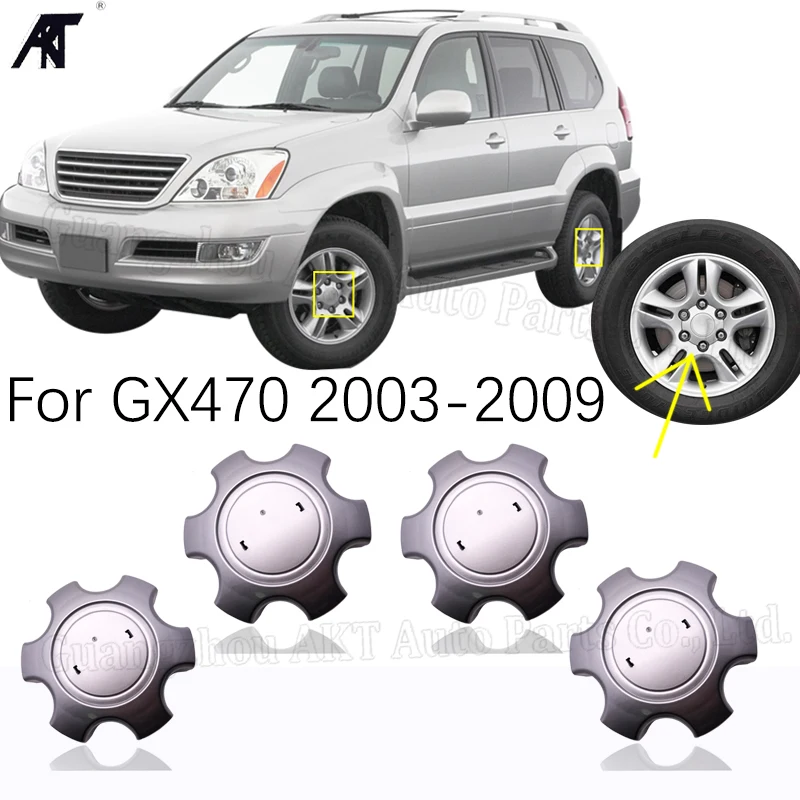 4PCS/LOT WHEEL  CENTER CAPS ForLexus GX470 2003-2009 Ty511 42603-60520 Hub cover