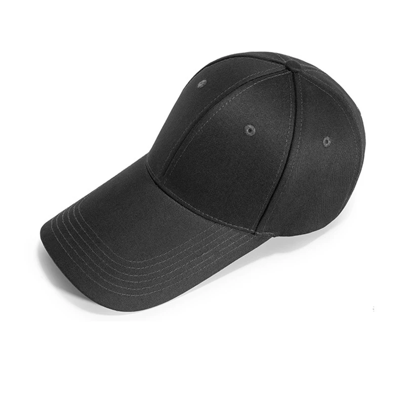 Men's and Women's Spring Summer and Autumn Cotton Pure Minimalist Style Golf Hat 11cm Extended  Baseball Cap