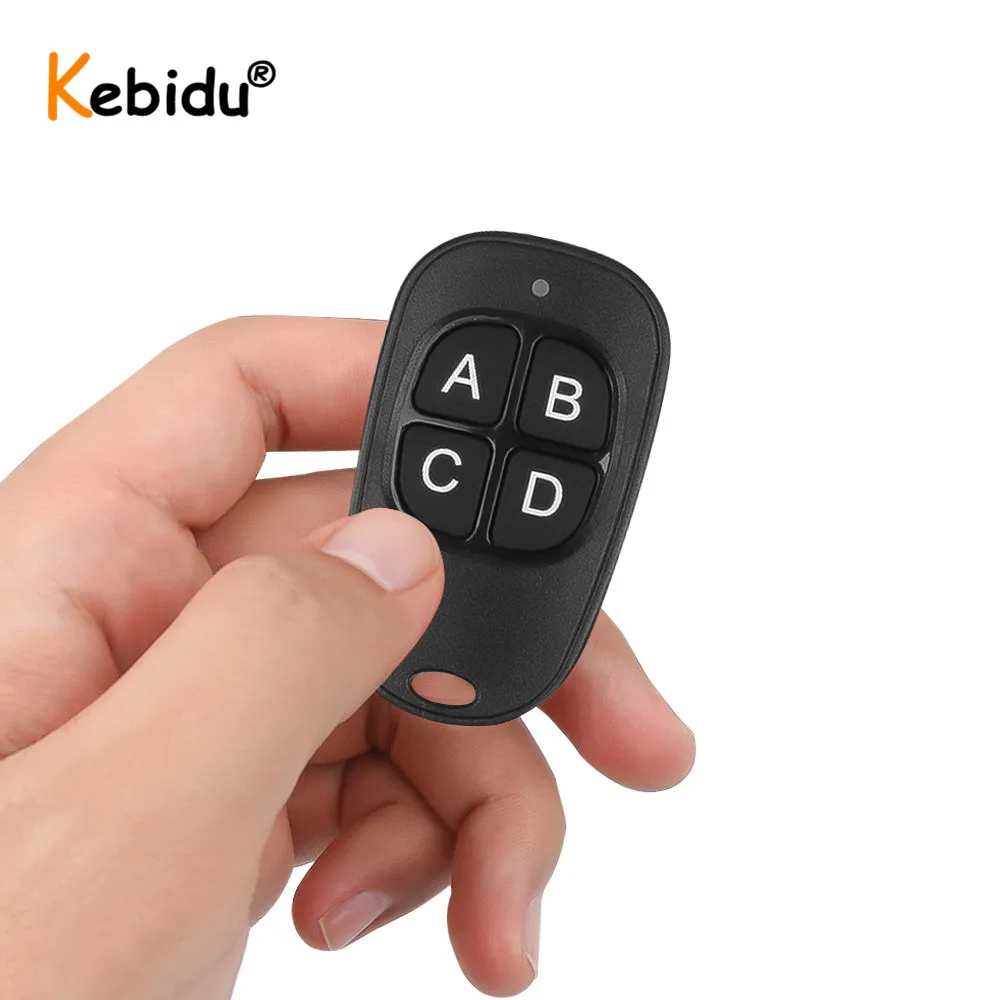 Kebidu 433.92Mhz Duplicator Copy Code Remote Control Wireless Universal Door Duplicate Key Fob 433MHZ Cloning Gate Garage Door