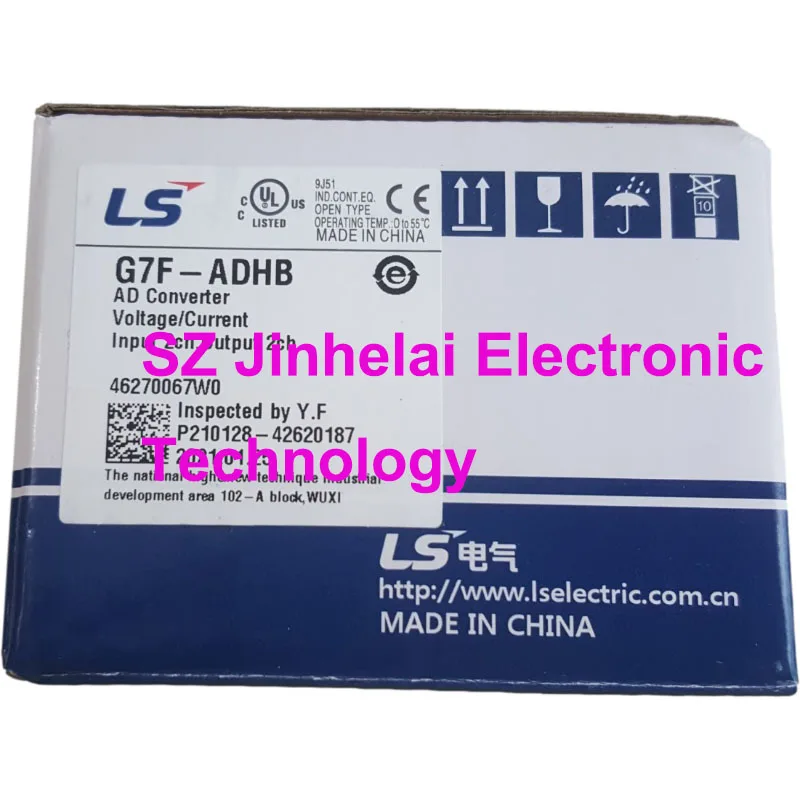 Imagem -02 - Módulo de Entrada Analógico Conversor Plc ad Novo e Original ls G7f-adhb Xxf-adhb