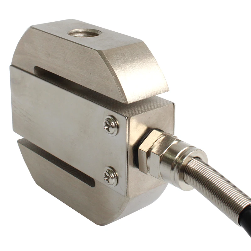 Two-Way Tension Pull Compress, S-Type Load Cell, Pesando Transdutor, Stress Push Measuring, 100kg 1000kg 2 T 5ton, DYLY-102