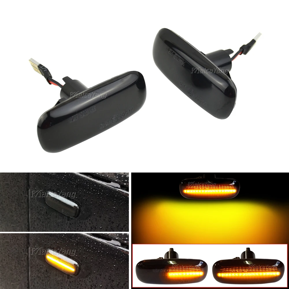 Dynamic Fender Turn signa Light For Audi A3 S3 8L 2000-2003 A8 D2 1999-2002 TT 8N 2000-2006 ide Marker Lights