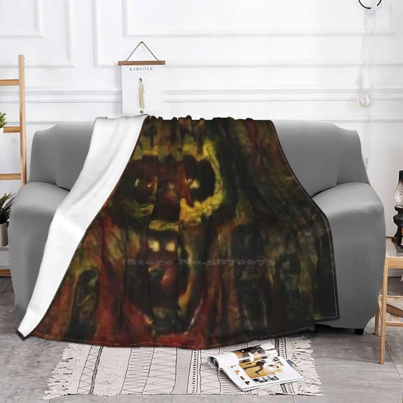 Season In The Abyss Creative Design Light Thin Soft Flannel Blanket Band Music Gig Metal Pantera Green Day Guitar Alice In