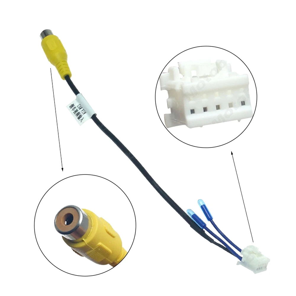 Âm Thanh Xe Ô Tô Điện Đa Năng Cầu Thủ Đầu Vào Ngược Xe Đầu Nối Dây Phụ Kiện GPS HD Đa Phương Tiện BT Đài Phát Thanh