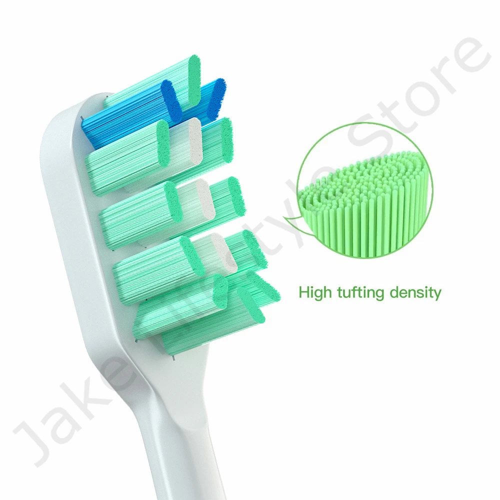 Wysokiej jakości wymienne końcówki do szczoteczki do Apiyoo A7/P7/Pikachu SUP/MOLE końcówki do elektrycznych szczoteczek do zębów z pojedynczy pakiet