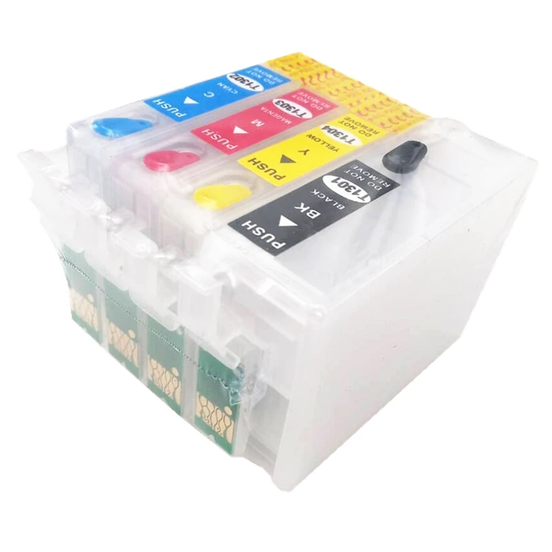 Empty refill ink cartridges For Epson T1301 T1302 T1303 T1304 , suit for BX525WD BX625FWD SX525WD SX620FW etc, with ARC chip