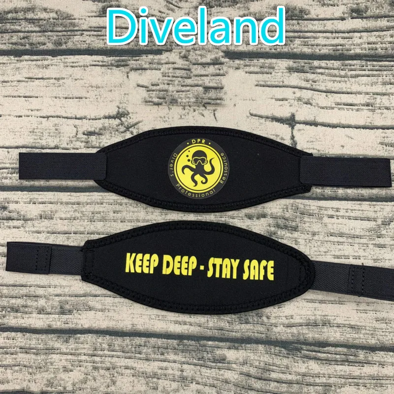 الغوص قناع الغطس شريط للرأس غطاء قناع مبطن حماية رباط شعر طويل حزام مغلفة لمعدات الراحة المضافة #5