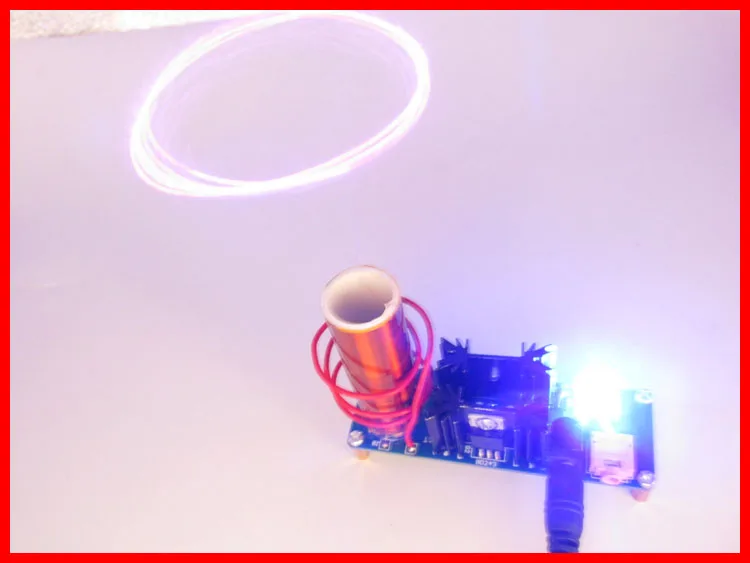 

Mini Music Tesla Coil Plasma Horn Speaker Scientific Experiment Technology Electronic Production