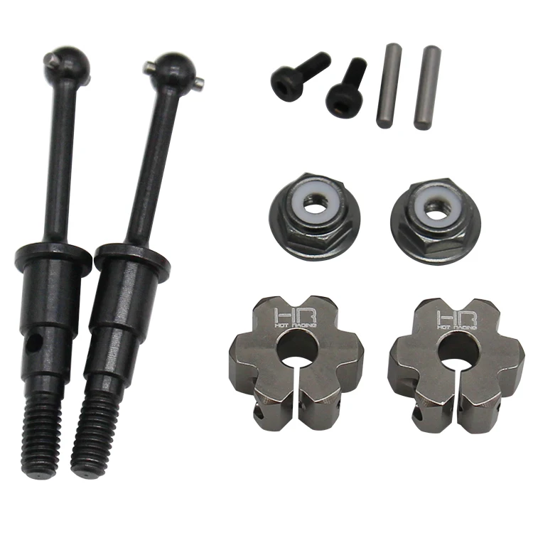 

Hot Racing Drive shaft coupling nuts set for Tamiya T3-01
